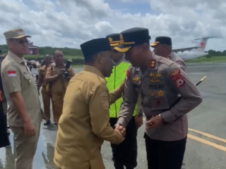 Kapolres Tual AKBP Whansi Des Asmoro. SH.SIK Akhirnya Tiba Di Kei