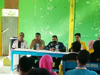 Pemerintah Ohoi Letman Terima Mahasiswa Uningrat Tual Laksanakan KKN