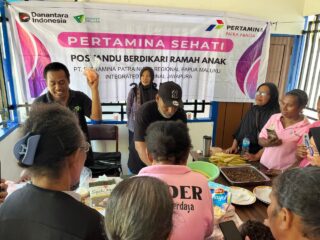 Cegah Stunting, Inovasi Pangan Lokal Oleh Pertamina Patra Niaga Papua Maluku Bersama Papua Jungle Chef