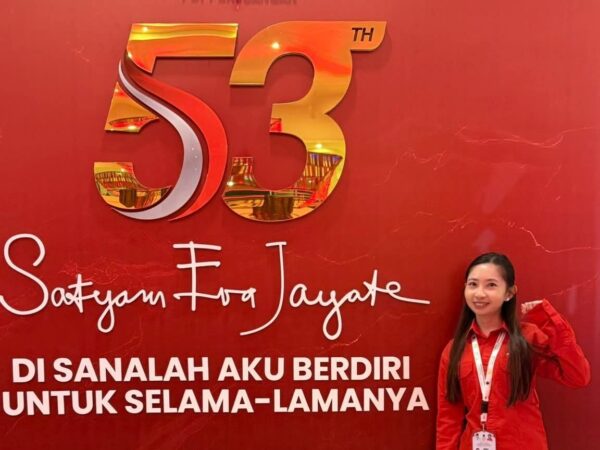Rosmitha Indah Lestari, Kader Muda Jabat Sekretaris DPC PDI-P Malra 2025-2030