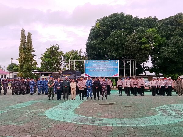 Polres Tual Gelar Apel Ketupat 2026,  Siap Amankan Idulfitri 1447 Hijriah