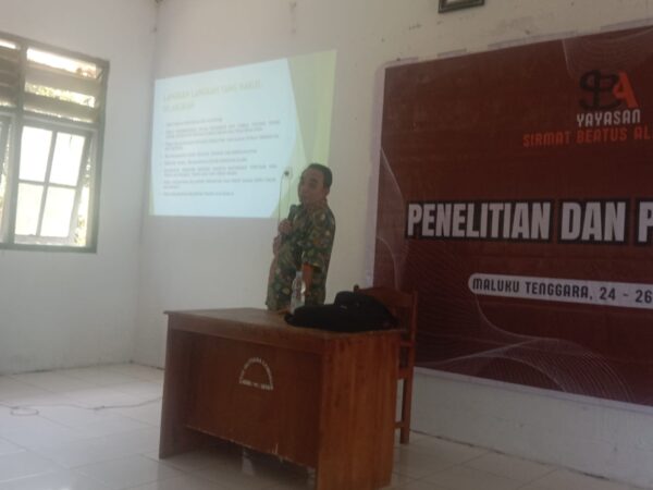 Yayasan Sirmat Beatus Aleluia Ambon Laksanakan Sosialisasi Pembentukan Peraturan Ohoi di Maluku Tenggara