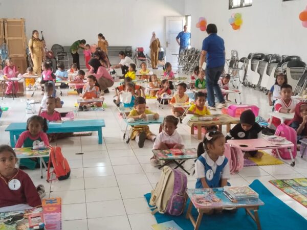 Jelang Hardiknas, Dinas pendidikan Malra Gelar Lomba Kolase dan Mewarnai Untuk Paud