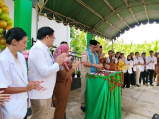 Resmikan Gedung Pustu Wirin, Bupati Malra Partisipasi Warga Jaga dan Rawat Pustu