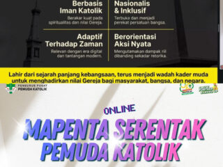 PP Pemuda Katolik Gelar Mapenta Online Serentak Se-Indonesia