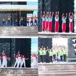 Lomba Senam Anak Indonesia Hebat Meriahkan Peringatan Hardiknas di Maluku Tenggara