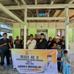 Umachina Serap Aspirasi Warga di Pulau Kelapa, Prihatin Bangunan Masjid Termakan Usia