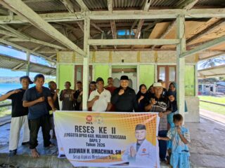 Umachina Serap Aspirasi Warga di Pulau Kelapa, Prihatin Bangunan Masjid Termakan Usia