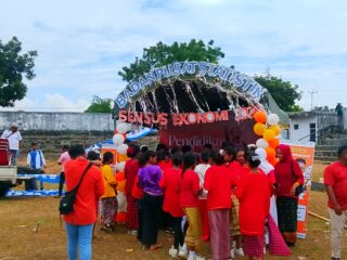 Stand BPS Malra di "Geruduk" Pelajar, Freddy : Sosialisasi Awal Sensus Ekonomi 2026