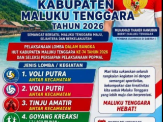Jelang HUT Ke-74, Pemkab Malra Gelar Rangkaian Lomba Olahraga Sekaligus Seleksi Persiapan POPMAL
