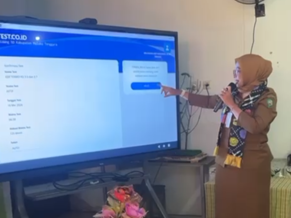 Plt. Kadis Pendidikan Malra Launching Virtual USP Jenjang SD 2026