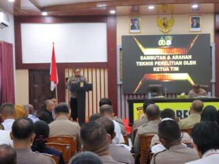 Tim Puslitbang Polri Laksanakan Bimtek Bekali Personil Polres Tual Wujudkan Kamtibmas Humanis