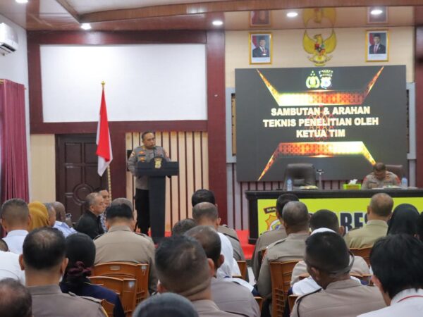 Tim Puslitbang Polri Laksanakan Bimtek Bekali Personil Polres Tual Wujudkan Kamtibmas Humanis