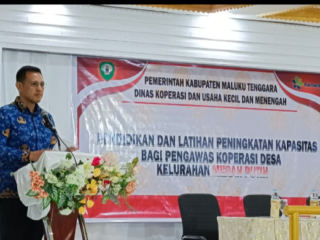 Wabup Viali Buka Kegiatan Pendidikan dan Pelatihan Pengawas Kopdes Merah Putih di Malra