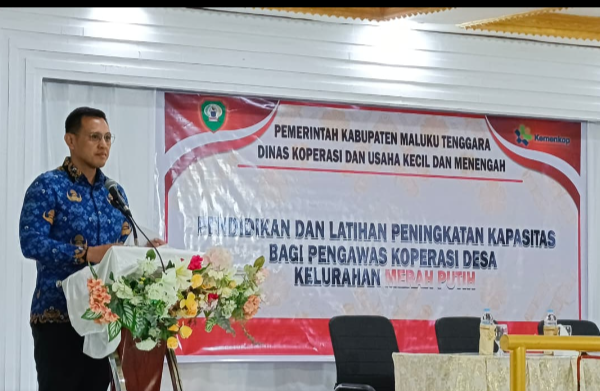 Wabup Viali Buka Kegiatan Pendidikan dan Pelatihan Pengawas Kopdes Merah Putih di Malra