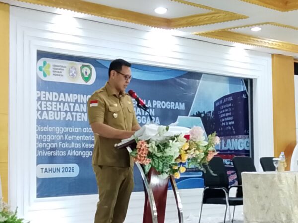 Wabup Rahantoknam Buka Workshop Tata Kelola Program Kesehatan oleh Kemenkes RI dan Universitas Airlangga di Malra