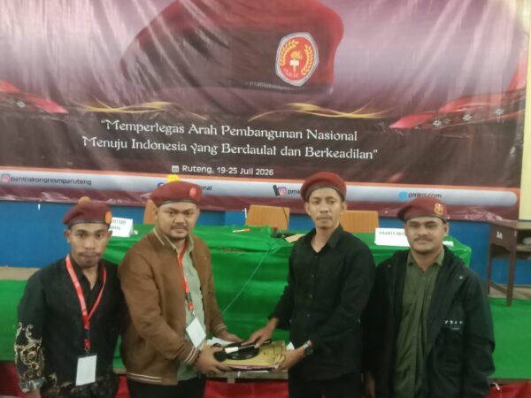 Cristian A.D Rettob Resmi Nahkodai PP PMKRI St. Thomas Aquinas 2026-2028