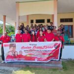 Berbagi Kasih DPC PDI-Perjuangan Malra Peringati Bulan Soekarno di Ohoi Somlain