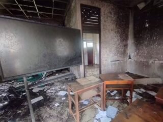 Ruang Komputer SMP Yos Sudarso Waur Terbakar, Raudha : Esok Kita Tinjau Langsung Kerusakannya