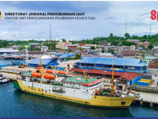 Caution !!! Antisipasi dampak kabut Asap Tebal di Laut, UPP Kelas II Tual Keluarkan Himbauan kepada operator kapal dan warga